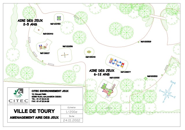 Playground area study