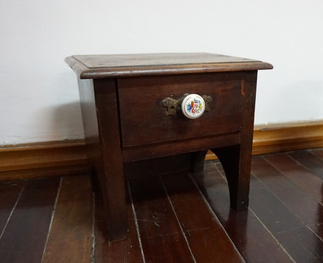 SMALL TEAK DRAWER